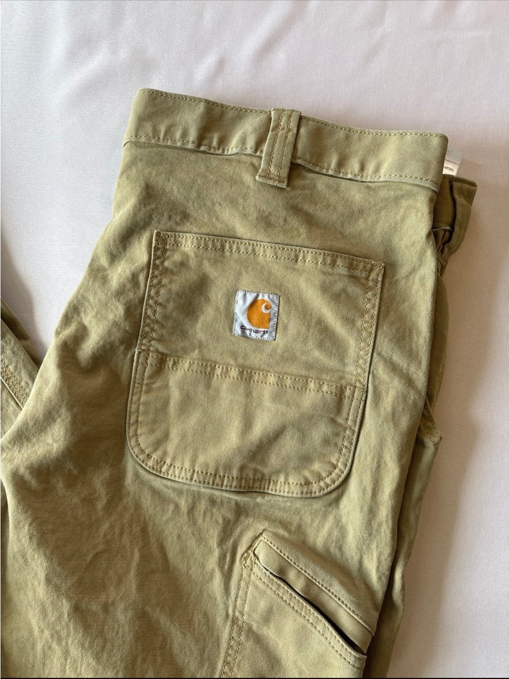 Carhartt Tan Relaxed Fit Workwear Cargo Pants - Picture 2 of 7